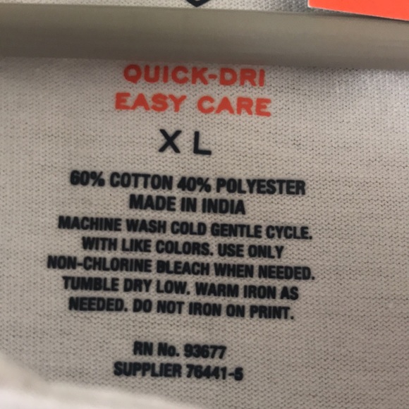 St. John’s Bay white polo shirt - Picture 5 of 6